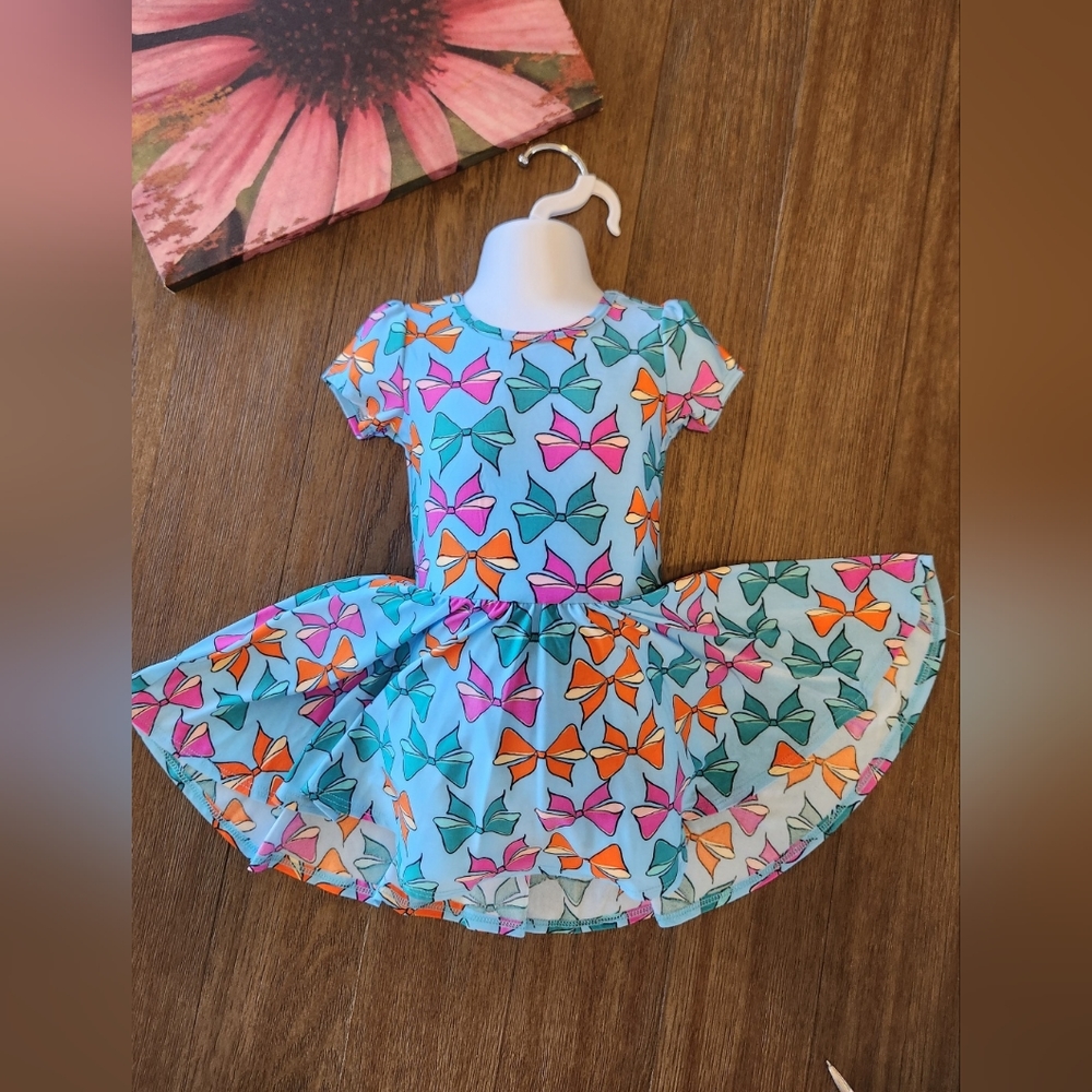 DOTDOT SMILE Cap Sleeve Dress SZ 12/24 months